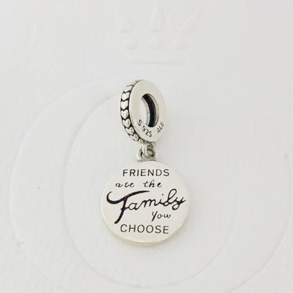 Pandora Friends Are Family Dangle Charm